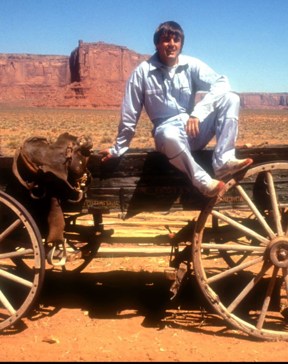 Nicolas Hulot au Botswana pour la Fondation Ushuaïa en 1995
