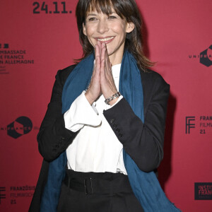 Sophie Marceau sur le photocall du film "Tout s'est bien passé" lors de la 21ème édition de la semaine du cinéma français à Berlin le 25 novembre 2021. © Future-Image via ZUMA Press / Bestimage