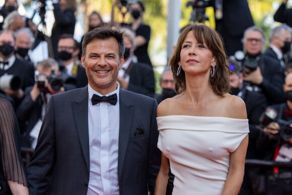 François Ozon, Sophie Marceau - Montée des marches du film " Tout s'est bien passé " lors du 74ème Festival International du Film de Cannes. © Borde-Jacovides-Moreau / Bestimage