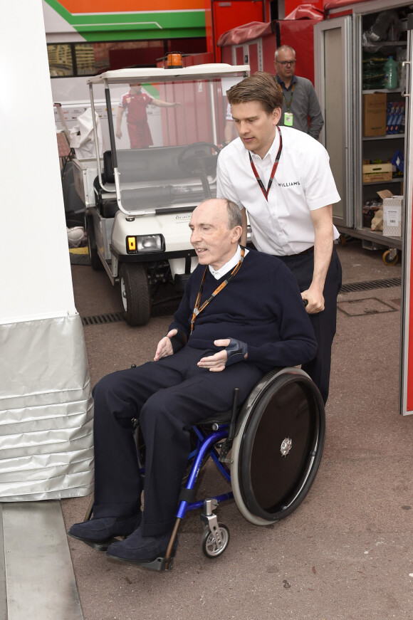 Frank Williams - Personnalites dans les coulisses du Grand Prix de Monaco. Le 23 mai 2015