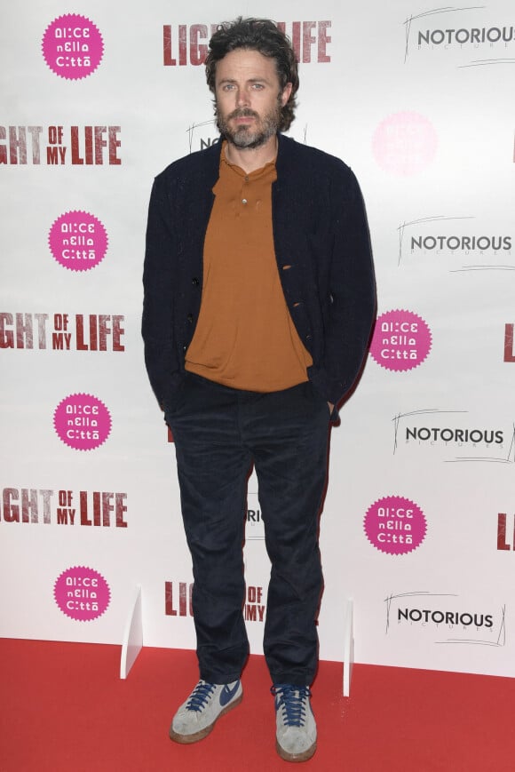 Casey Affleck - Avant-première du film "Light of My Life" au cinéma Space Moderno à Rome, le 3 novembre 2019.