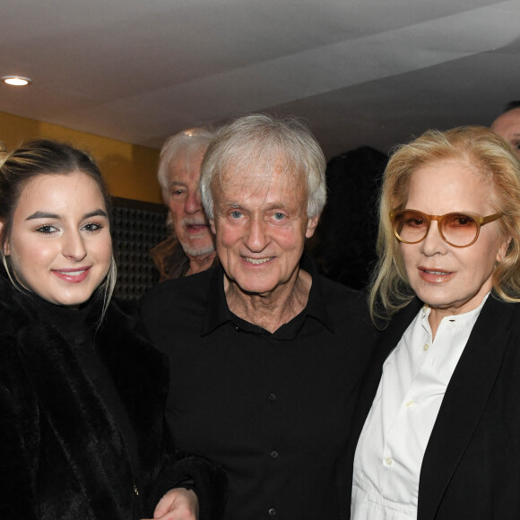 Exclusif - Dave, Sylvie Vartan avec sa fille Darina Scotti-Vartan - People au concert de Dave à Bobino à Paris le 18 novembre 2019. © Coadic Guirec/Bestimage