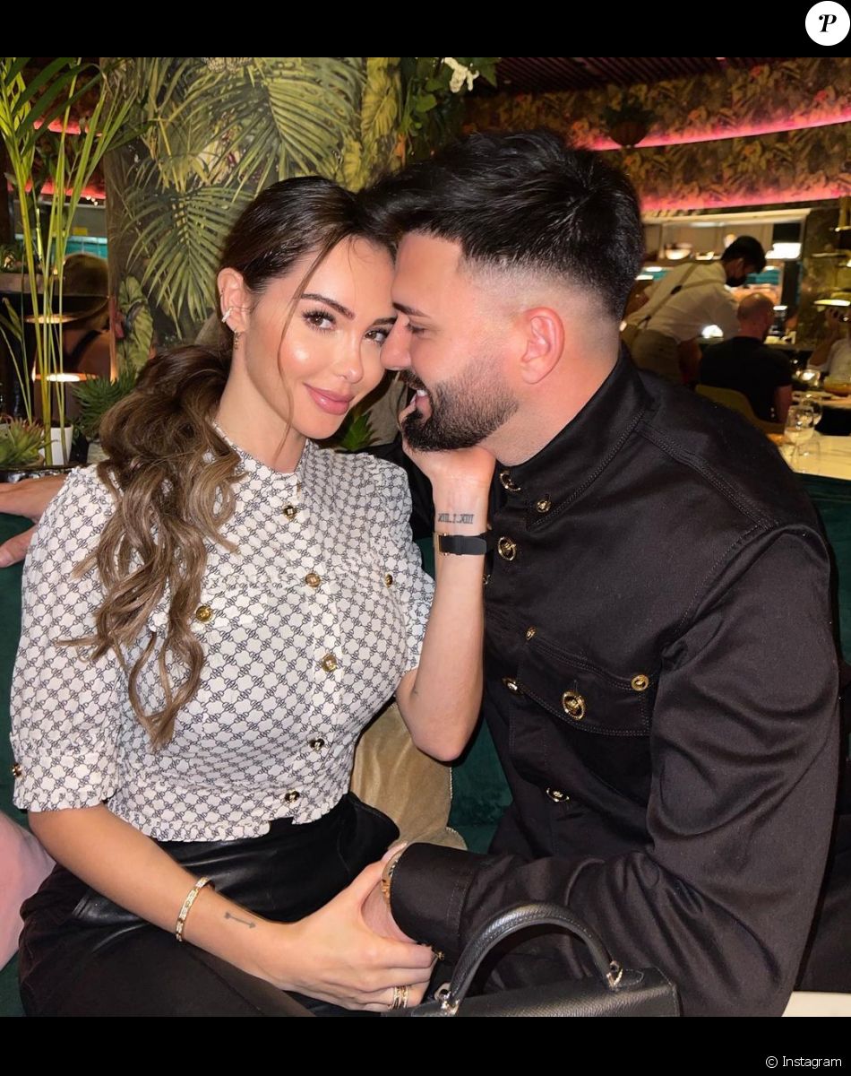 Nabilla, comblée par son mari Thomas Vergara et leur fils Milann.