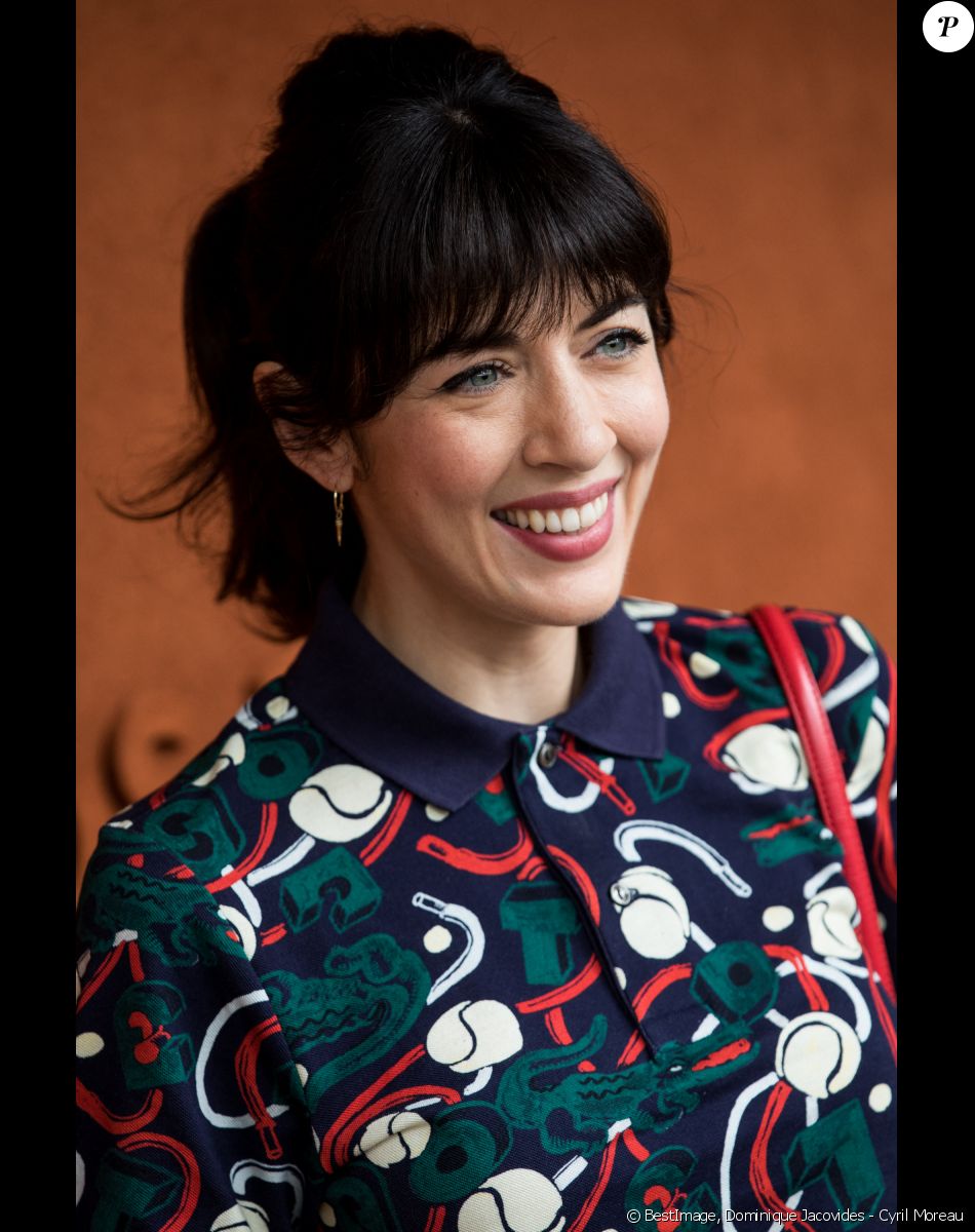 Nolwenn Leroy au village lors des internationaux de France de tennis de Roland-Garros, à Paris le 30 mai 2018. © Cyril Moreau / Dominique Jacovides / Bestimage