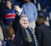 Pierre Ménès assiste au match de Ligue 1 Uber Eats PSG contre Angers (2-1) à Paris, le 15 octobre 2021. © JB Autissier / Panoramic / Bestimage