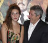 Alain Chabat et sa fille Louise à l'avant-première du film "Sur la piste du Marsupilami" à Paris.