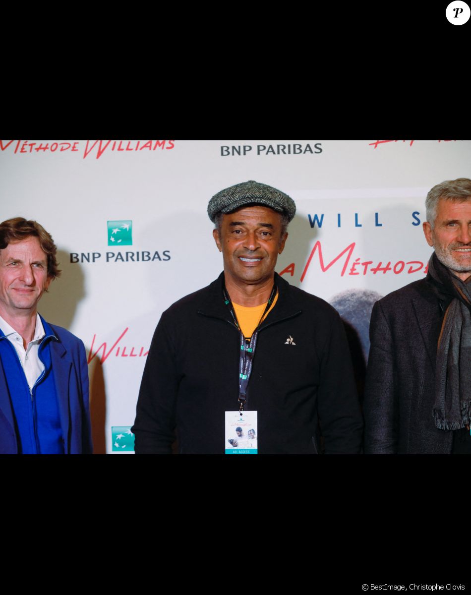Yannick Noah - Avant-première du film "la méthode Williams (King Richard)" au Grand Rex à Paris, France, le 01 décembre 2021. © Christophe Clovis / Bestimage