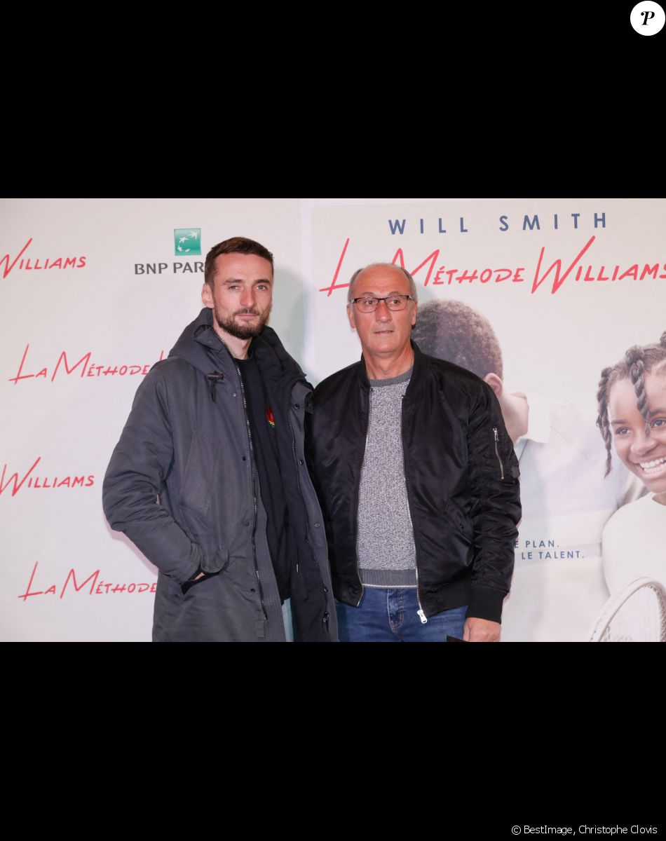 Vinsky et Saïd Chabane - Avant-première du film "la méthode Williams (King Richard)" au Grand Rex à Paris, France, le 01 décembre 2021. © Christophe Clovis / Bestimage