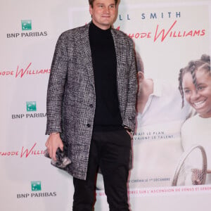 Yannick Agnel - Avant-première du film "la méthode Williams (King Richard)" au Grand Rex à Paris, France, le 01 décembre 2021. © Christophe Clovis / Bestimage