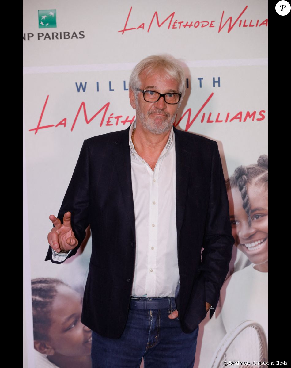 Jacques Monclar - Avant-première du film "la méthode Williams (King Richard)" au Grand Rex à Paris, France, le 01 décembre 2021. © Christophe Clovis / Bestimage
