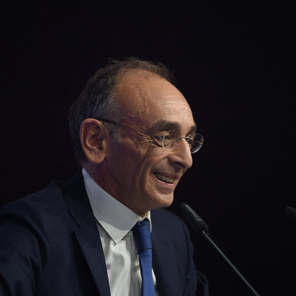 Meeting d'Eric Zemmour, candidat à la présidentielle 2022, à Villepinte en Seine-Saint-Denis le 5 décembre 2021