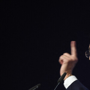 Meeting d'Eric Zemmour, candidat à la présidentielle 2022, à Villepinte en Seine-Saint-Denis le 5 décembre 2021