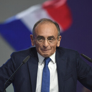 Meeting d'Eric Zemmour, candidat à la présidentielle 2022, à Villepinte en Seine-Saint-Denis le 5 décembre 2021