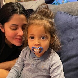 Coralie Porrovecchio et son fils Leeroy