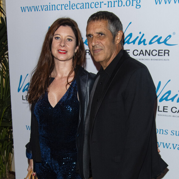 Julien Clerc et sa femme Hélène Grémillon lors de la soirée de Gala "Vaincre Le Cancer" organisée au profit de la lutte contre les Cancers dans les salons du Cercle de l'Union Interalliée à Paris, France, le 11 septembre 2018. © Pierre Perusseau/Bestimage 