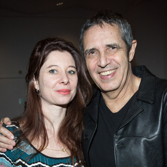 Exclusif - Julien Clerc et sa femme Hélène Grémillon - Julien Clerc en concert à la Salle Pleyel pour "La Tournée des 50 ans" à Paris © Cyril Moreau/BestImage