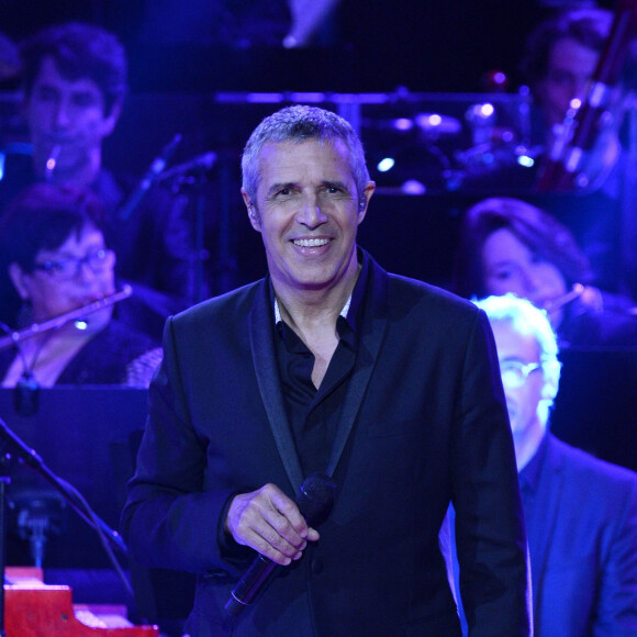 Exclusif - Julien Clerc - Emission, "Le Grand Show symphonique, Invité d'honneur : Pascal Obispo" le 9 mai 2016.  © Coadic Guirec/Bestimage