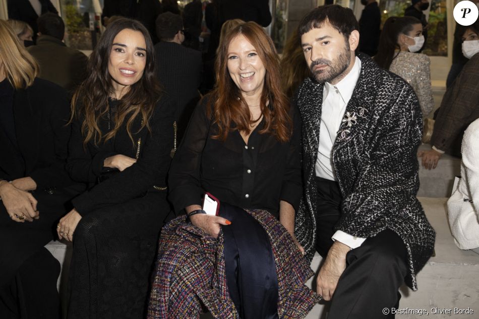 Élodie Bouchez, Yolande Zauberman et Nicolas Maury assistent au défilé