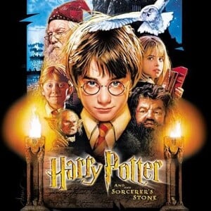 Daniel Radcliffe dans le film "Harry Potter à l'école des sorciers".