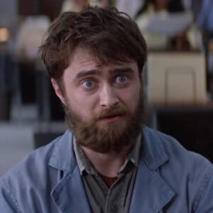 Daniel Radcliffe dans la nouvelle série "Miracle Workers". Le 13 février 2019.