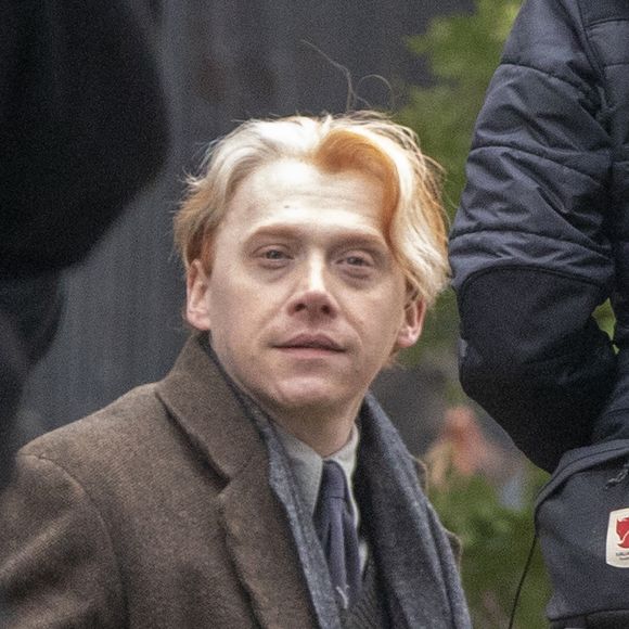 Rupert Grint sur le tounrage de la série "Cabinet of Curiosities" à Hamilton (Canada), le 4 novembre 2021.