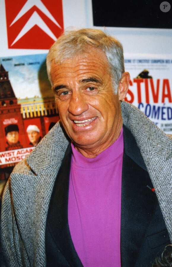 Jean-Paul Belmondo lors du Festival de la comédie française à Paris le 30 novembre 1994. © Jean-Claude Woestelandt / Bestimage