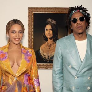 Beyoncé et Jay-Z "s'inclinent" devant Meghan Markle, le 20 février 2019.