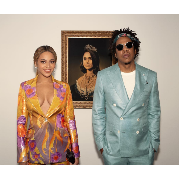 Beyoncé et Jay-Z "s'inclinent" devant Meghan Markle, le 20 février 2019.