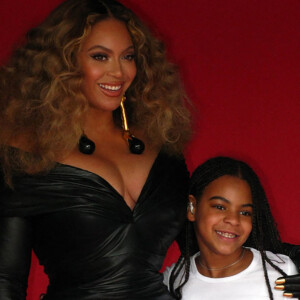 Archives - Blue Ivy Carter est à l'âge de 9 ans la plus jeune lauréate d'un Grammy Award pour sa participation au clip de sa mère Beyoncé "Brown Skin Girl". Los Angeles.