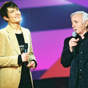 Michal et Charles Aznavour à la Star Academy 3.