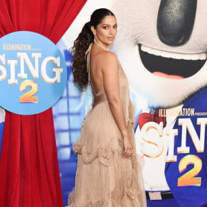 Camila Alves à la première du film "Sing 2" à Los Angeles, le 12 décembre 2021.