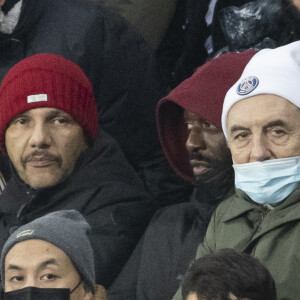 Roschdy Zem - People au match de Ligue 1 Uber Eats "PSG contre Monaco (2-0)" au Parc des Princes à Paris le 12 décembre 2021. © Cyril Moreau/Bestimage