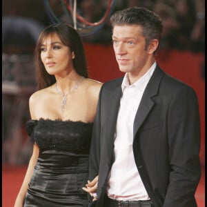 Monica Bellucci et Vincent Cassel au Festival du Film de Rome en 2008.