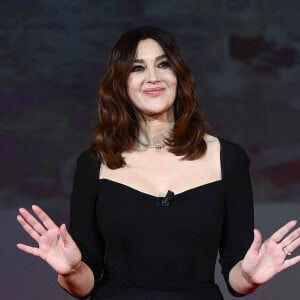 Monica Bellucci reçoit le prix "Stella Della Mole Award" lors du 39ème festival du film de Turin.