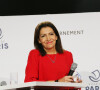 Anne Hidalgo, maire de Paris - Le Comité d'organisation des Jeux Olympiques présente son projet pour la cérémonie d'ouverture des J.O. de Paris.