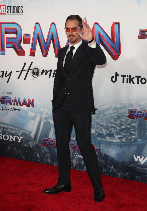 Benedict Cumberbatch à la première du film "Spider-Man: No Way Home" à Los Angeles, le 13 décembre 2021.