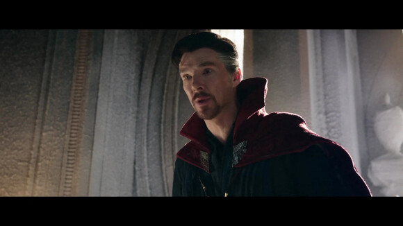Benedict Cumberbatch - Capture d'écran du film "Spider-Man: No way home".