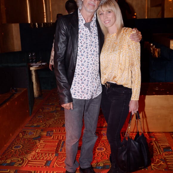 Mariage - Louis Bertignac et Laetitia Brichet se sont mariés le 24 juillet - Exclusif - Louis Bertignac et sa compagne Laetitia lors de la soirée d'inauguration du club Manko à Paris, France, le 12 septembre 2019. © Rachid Bellak/Bestimage 