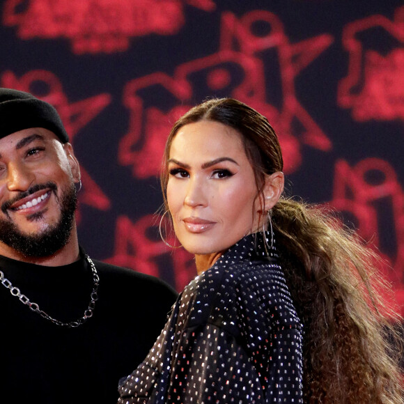 Slimane et Vitaa lors de la 23ème édition des NRJ Music Awards 2021 au Palais des Festivals de Cannes, le 20 novembre 2021. © Dominique Jacovides/Bestimage