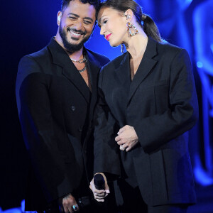 Exclusif - Vitaa et Slimane - Enregistrement de la 2ème partie de soirée de l'émission "La Chanson secrète 9" à la Seine musicale à Paris, diffusée sur TF1. © Gaffiot-Moreau / Bestimage