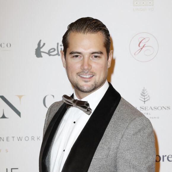 Victor (compagnon de Capucine Anav) - Photocall de la 10ème édition du "Global Gift Gala 2021" à l'hôtel Four Seasons Hotel George V à Paris le 30 octobre 2021. © Marc Ausset Lacroix/Bestimage