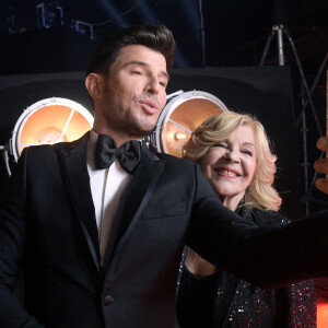 Exclusif - Vincent Niclo et Nicoletta - Backstage - Enregistrement de l'émission "300 Choeurs chantent pour les fêtes", diffusée le 22 décembre à 21h05 sur France 3.