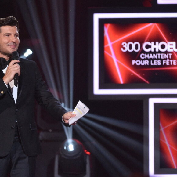 Exclusif - Vincent Niclo - Enregistrement de l'émission "300 Choeurs chantent pour les fêtes", diffusée le 22 décembre à 21h05 sur France 3.