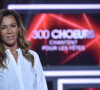 Exclusif - Chimène Badi - Enregistrement de l'émission "300 Choeurs chantent pour les fêtes", diffusée sur France 3.