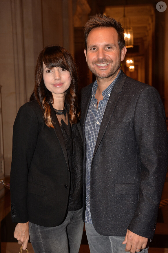 Christophe Michalak et sa femme Delphine McCarty - Prix de la femme d'Influence à Paris le 25 novembre 2019. © Veeren/Bestimage.