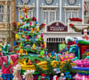Parade Étincelante de Noël à Disneyland Paris. Marne-La-Vallée, novembre 2021. © Disney via Bestimage