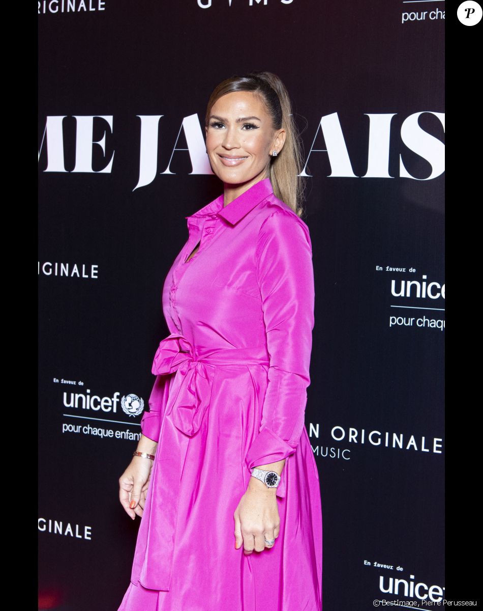 Vitaa au photocall de la soirée "Unis comme jamais" au profit de l'Unicef, au pavillon Cambon à Paris. © Pierre Perusseau / Bestimage