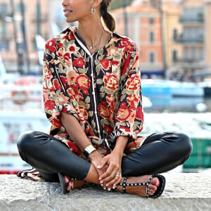 Sonia Rolland fait partie du jury des 23èmes Rencontres Internationales du Cinéma des Antipodes à Saint-Tropez, le 14 octobre 2021. © Bruno Bebert / Bestimage