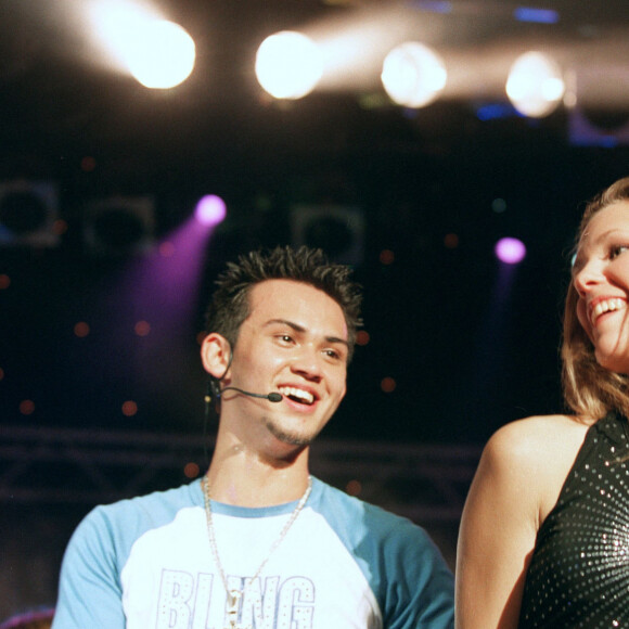 Billy Crawford et Lorie au concert "Open du coeur".