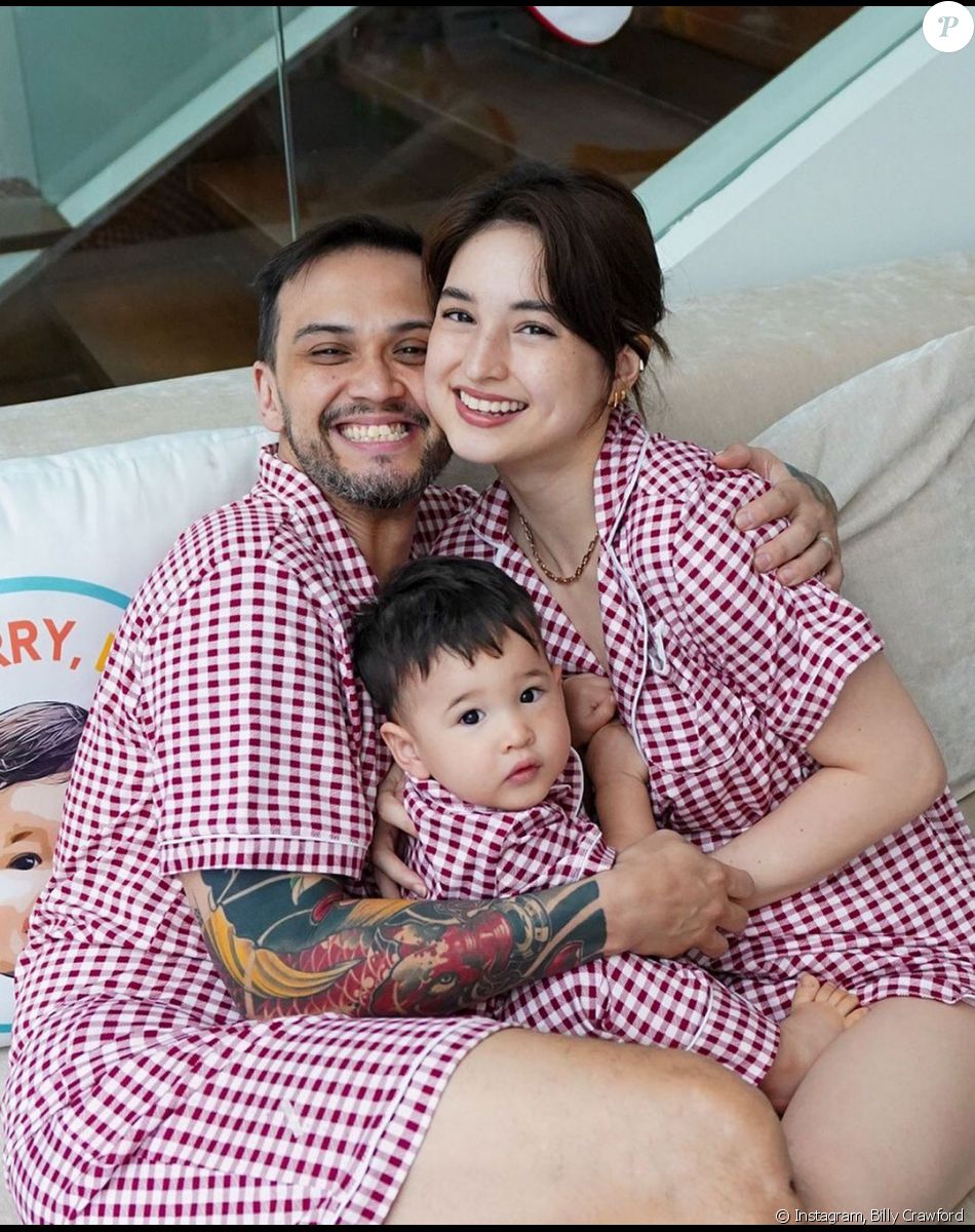 Billy Crawford en famille sur Instagram. Le 25 décembre 2021.